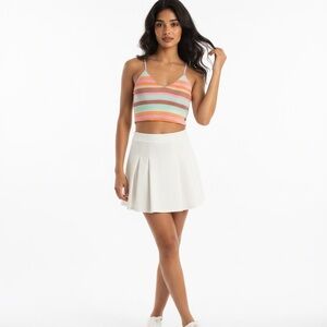 Roxy Multicolor Striped Camisole Top Size Medium